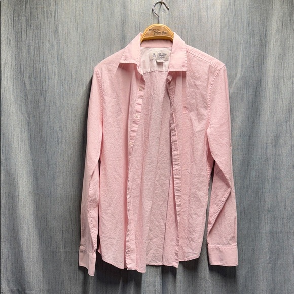 Original Penguin Light Pink Casual Button Down Shirt size small - Picture 2 of 9